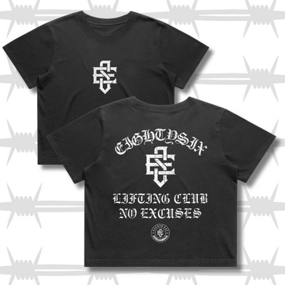 Lifting Club Crop Tee