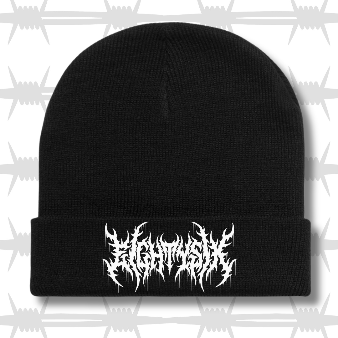 Crypt Beanie - Black/White