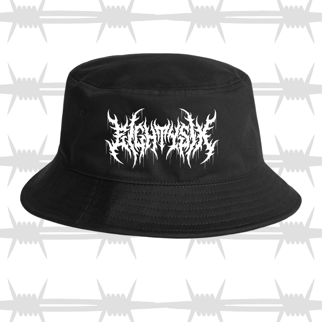 Metal Script Bucket Hat