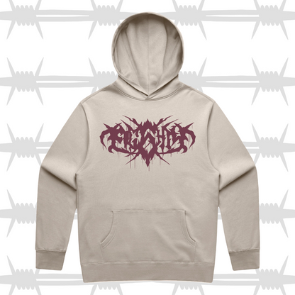 tyne bridge metal font tattoo graphic hoodie