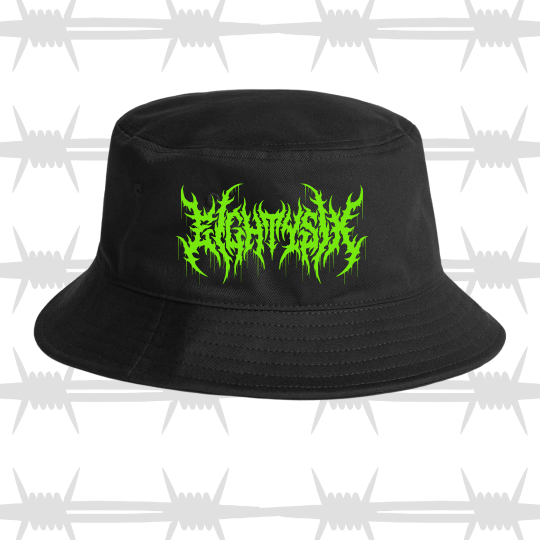 Metal Script Bucket Hat