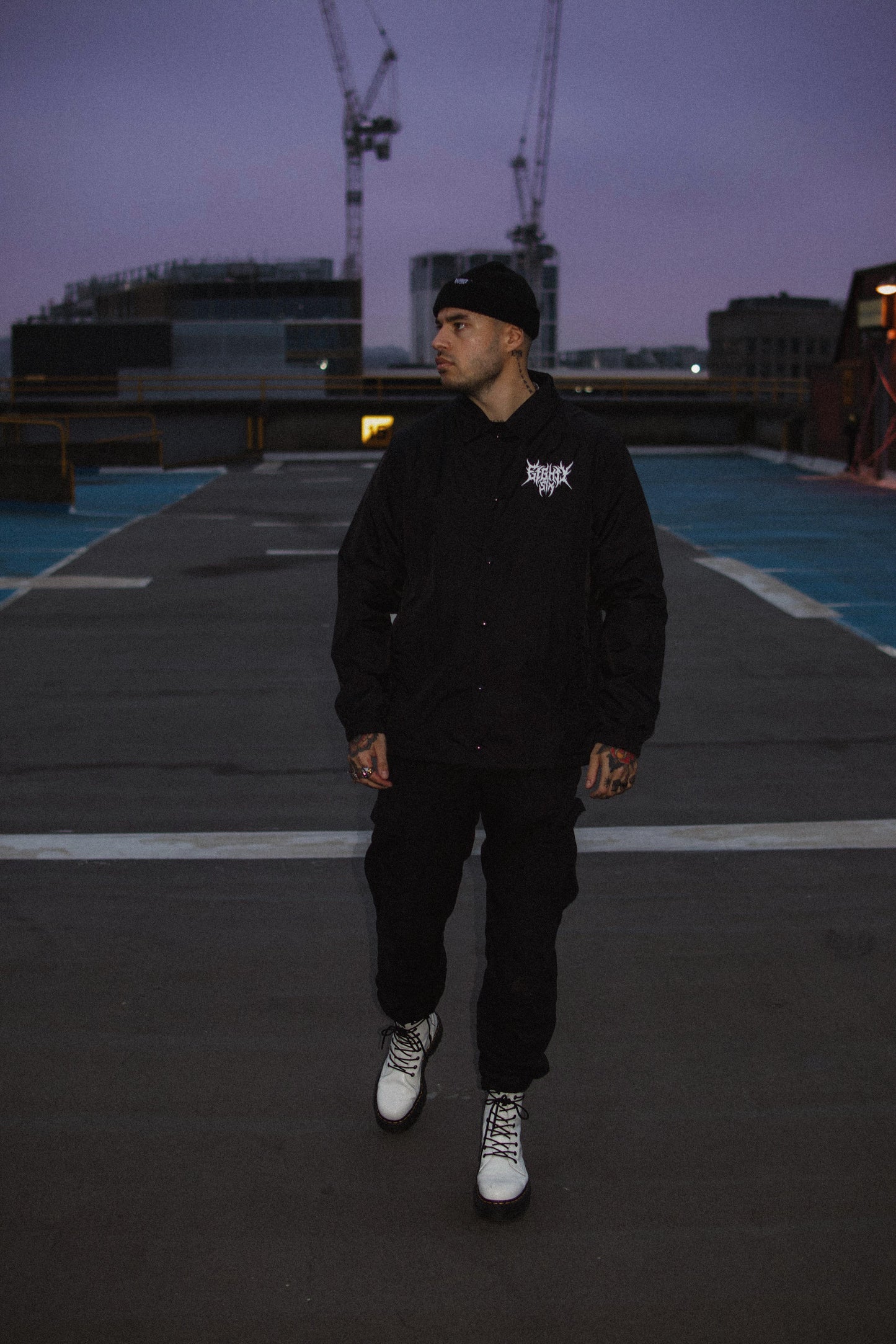 Castle Coach Jacket - Black