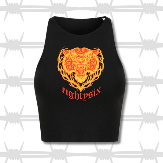 Golden Tiger Crop Vest Ltd Edition