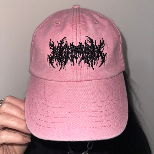 Cotton Candy  Metal Cap - Vintage Pink