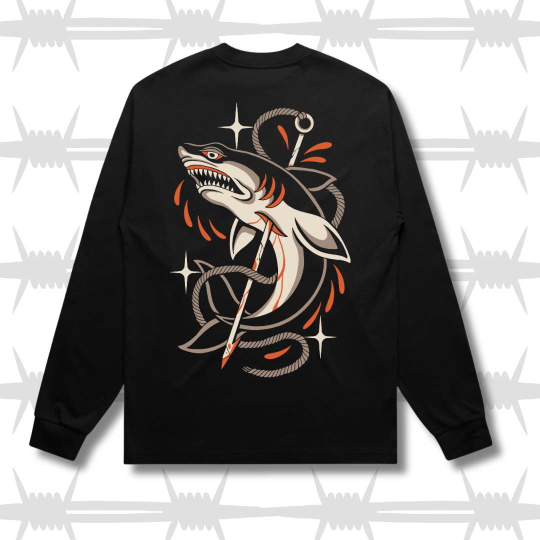 Shark Longsleeve Tee