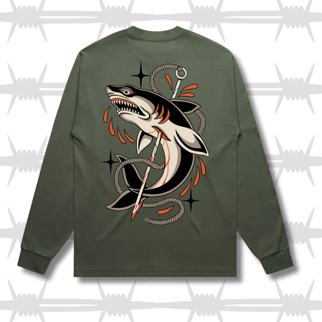 Shark Longsleeve Tee
