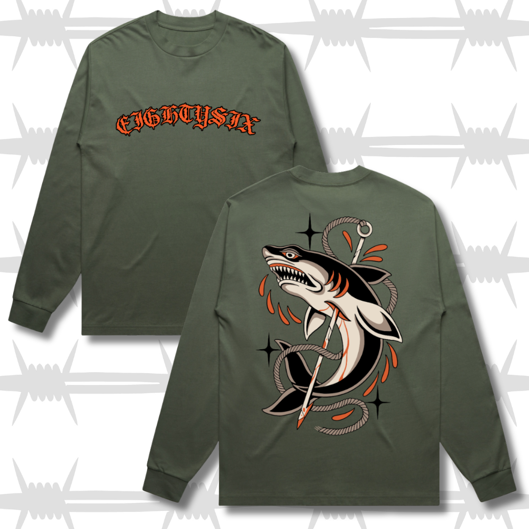 Shark Longsleeve Tee