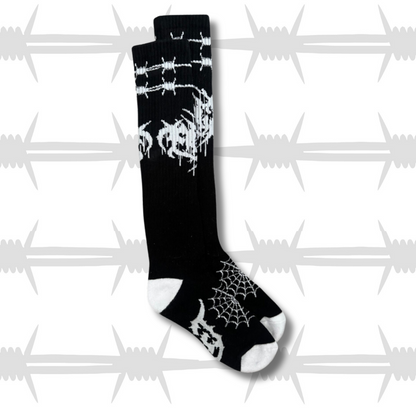 Metal Knee Socks