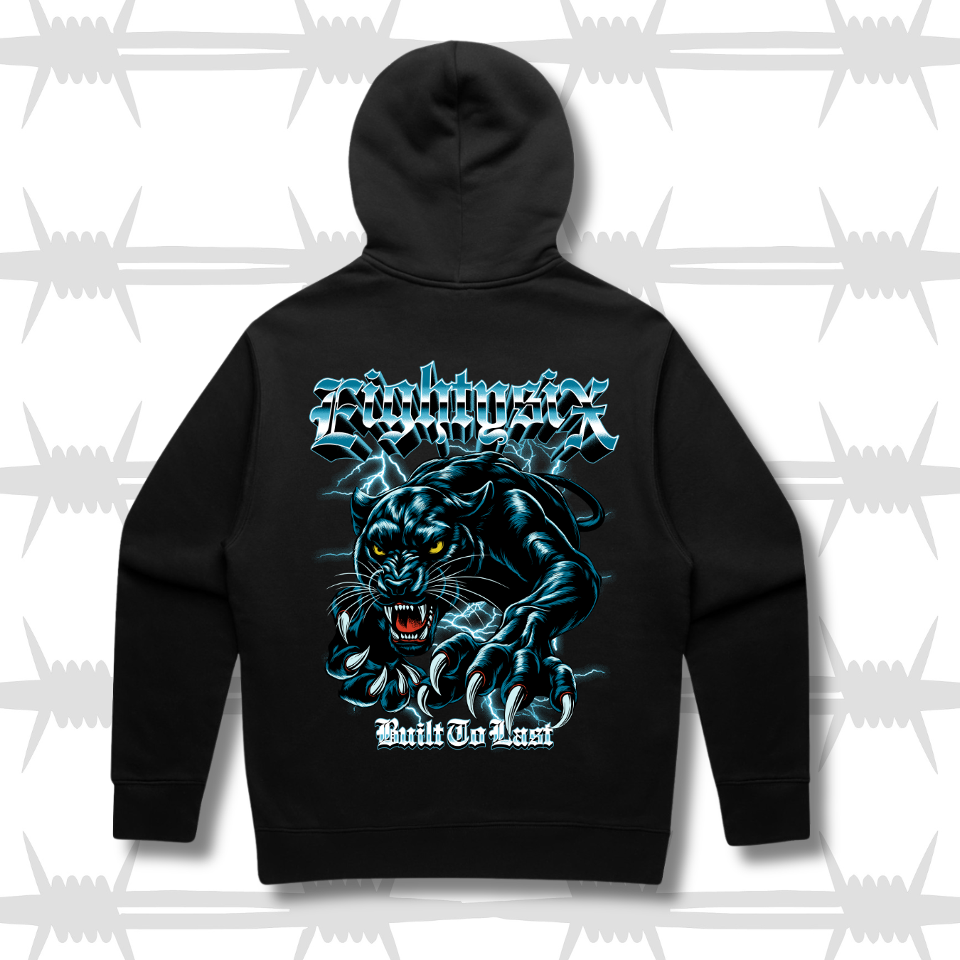 Built To Last Panther Hoodie