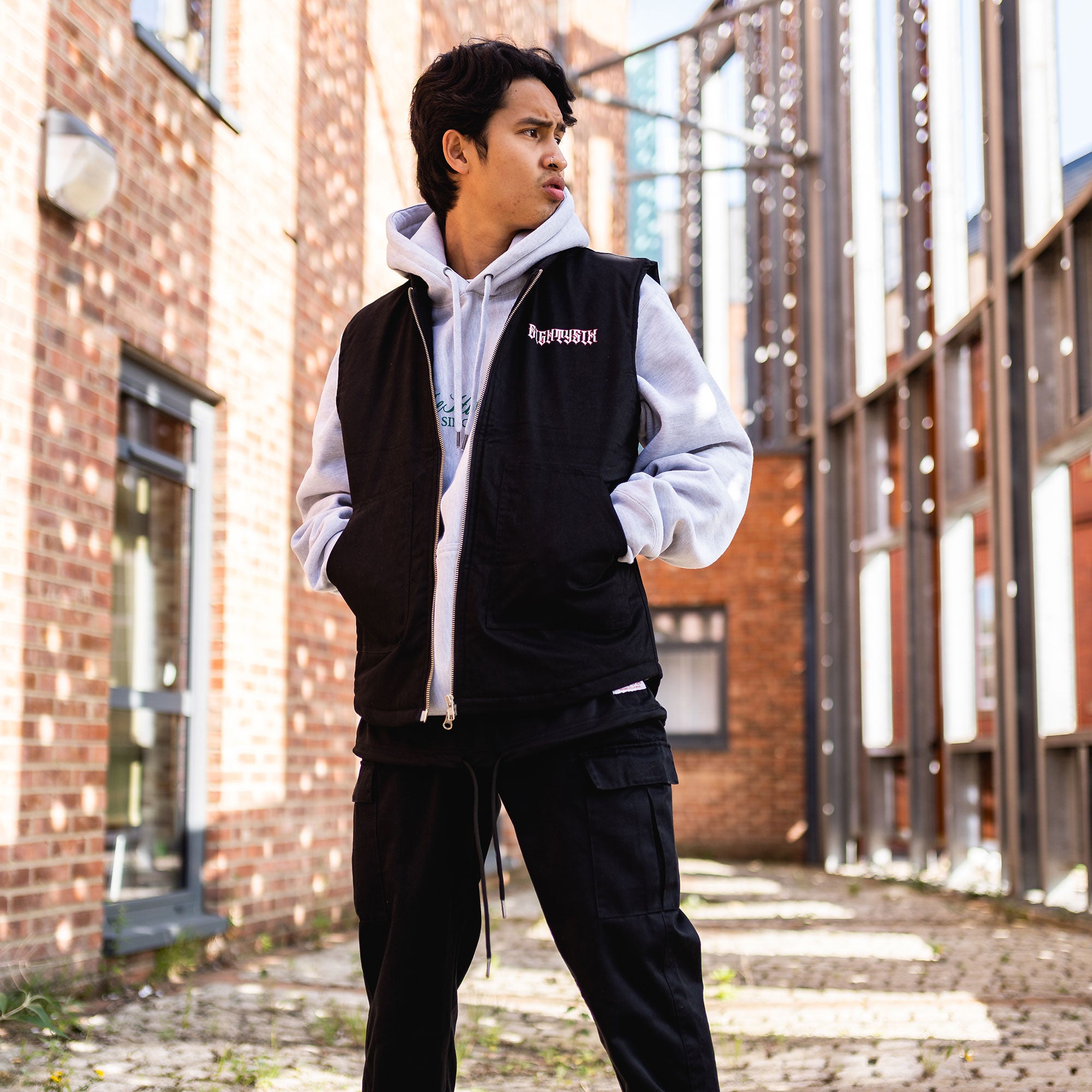 Skull & Snake Work Jacket - Black